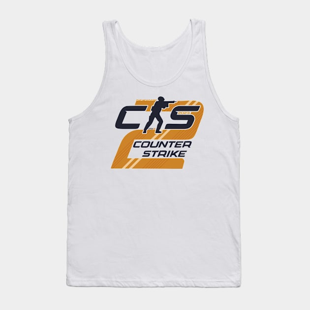 Counter Strike 2 New Era - Light Tank Top by createe